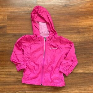 Toddler Columbia Fuchsia Hooded Jacket